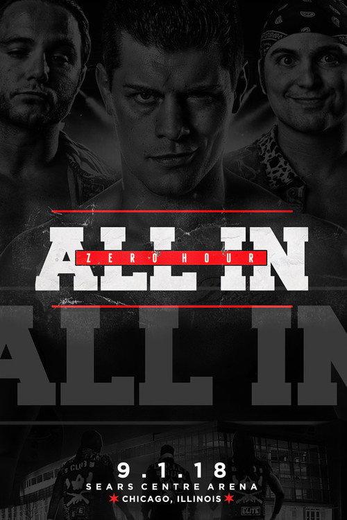 All In: Zero Hour 2018 official movie poster