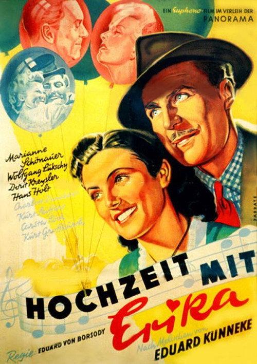 Hochzeit mit Erika 1950 official movie poster
