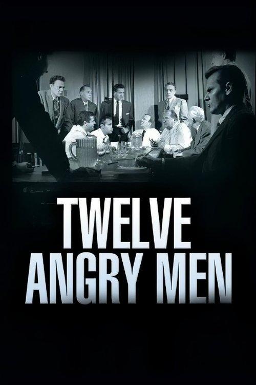 Twelve Angry Men 1954 official movie poster