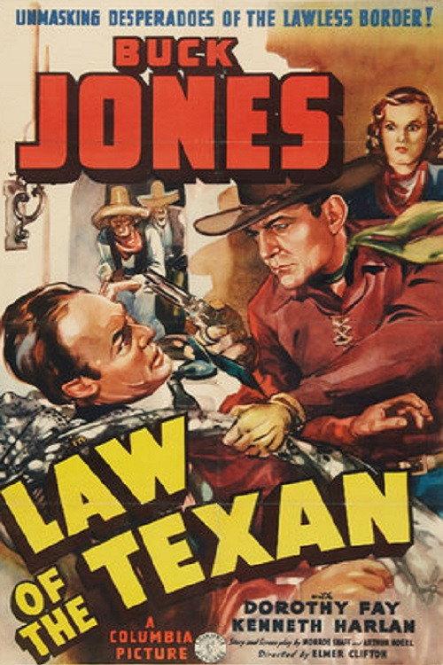 Law of the Texan 1938 official movie poster