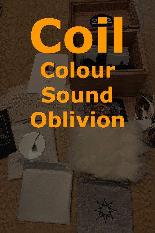 Coil: Colour Sound Oblivion 2010 official movie poster