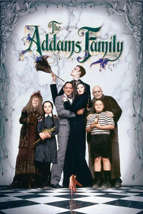 The Addams Family 1991 official movie poster