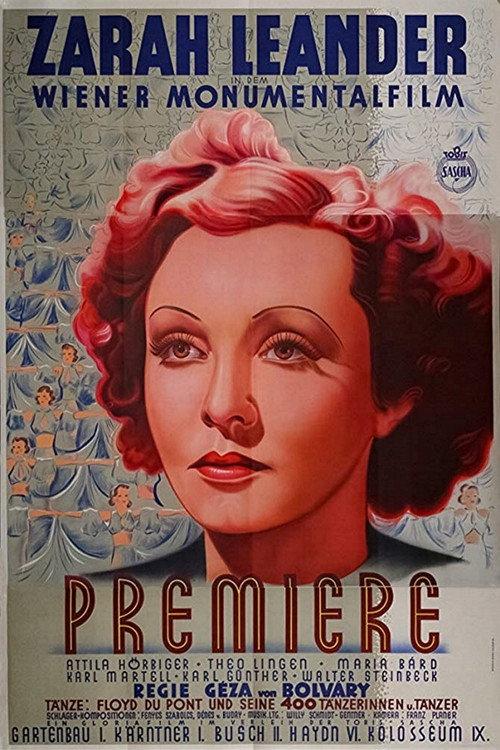 Premiere 1937 official movie poster