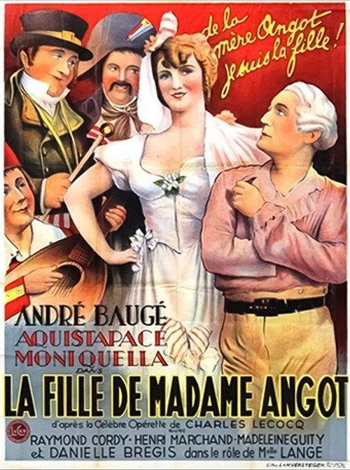 La Fille de Madame Angot 1935 official movie poster
