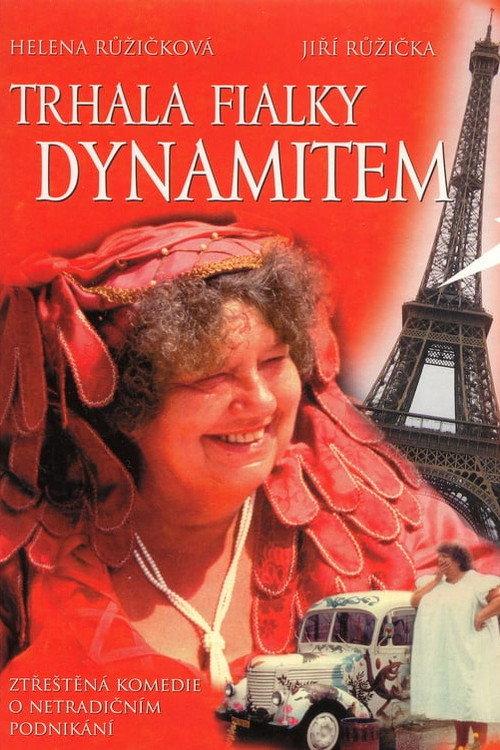Trhala fialky dynamitem 1992 official movie poster