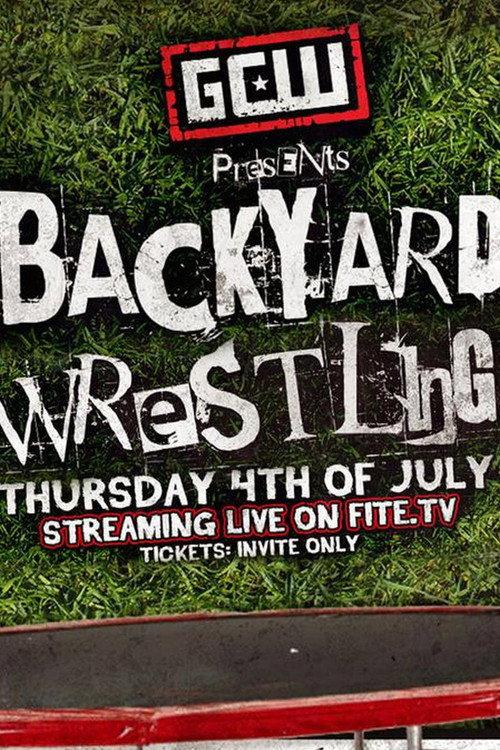 GCW Backyard Wrestling 2019 official movie poster