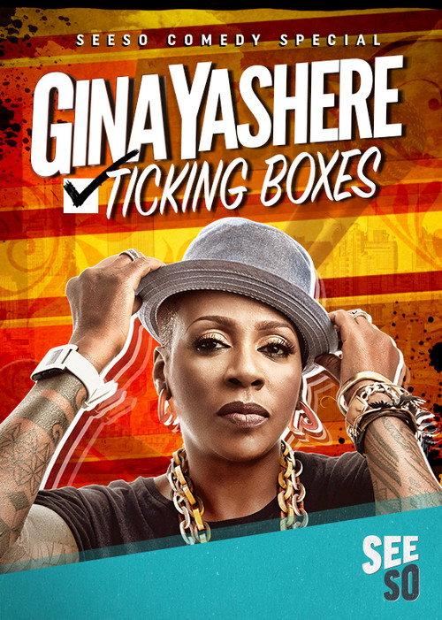 Gina Yashere: Ticking Boxes 2017 official movie poster