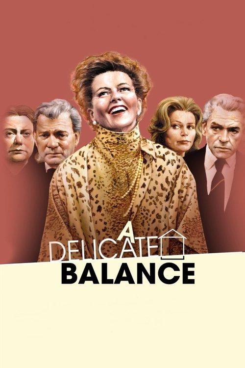 A Delicate Balance 1973 official movie poster