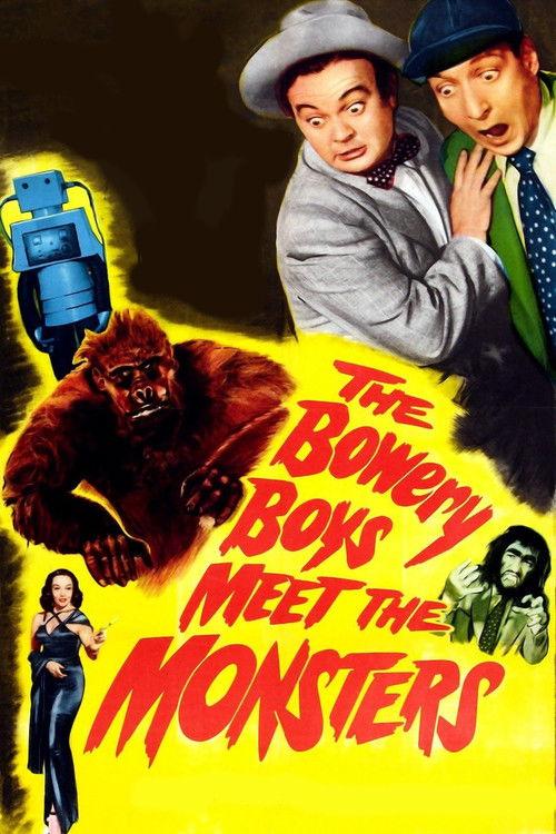 The Bowery Boys Meet the Monsters 1954 official movie poster