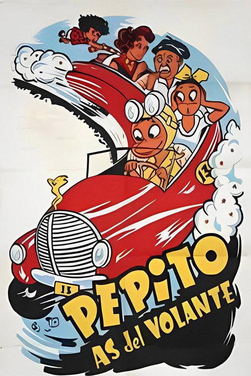 Pepito as del volante 1957 official movie poster