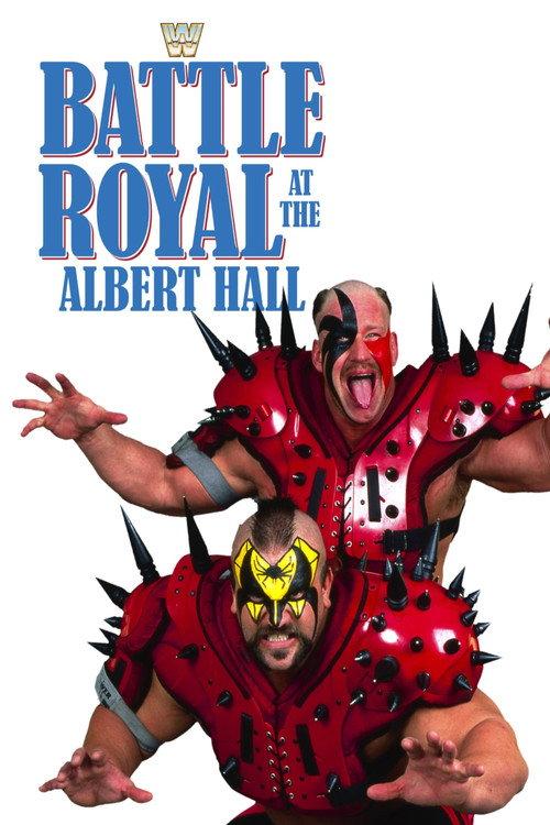 WWE Battle Royal at the Albert Hall 1991 official movie poster