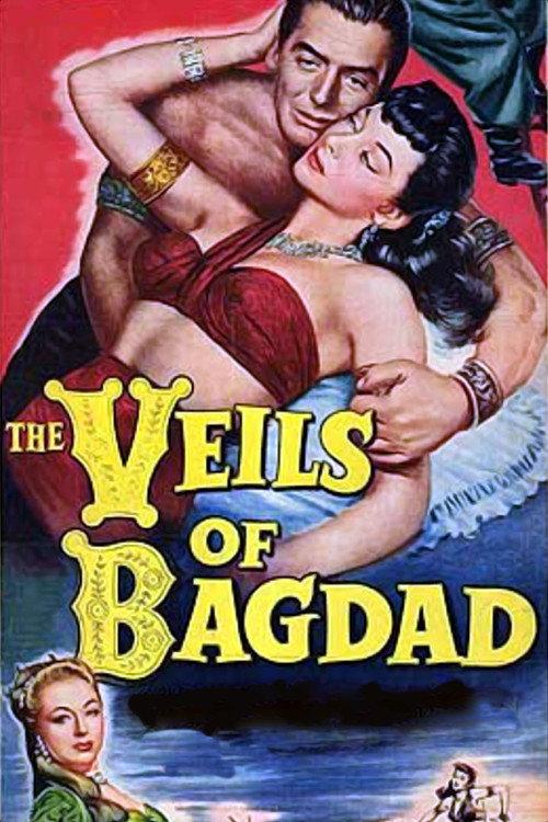 The Veils of Bagdad 1953 official movie poster