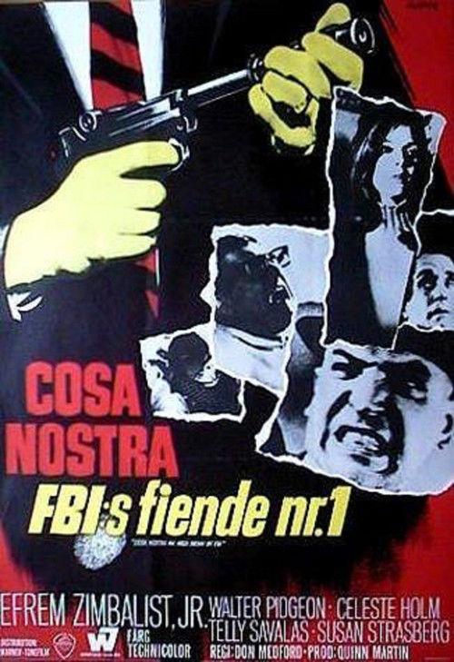 Cosa Nostra, Arch Enemy of the FBI 1967 official movie poster