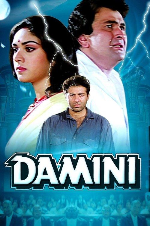 Damini 1993 official movie poster
