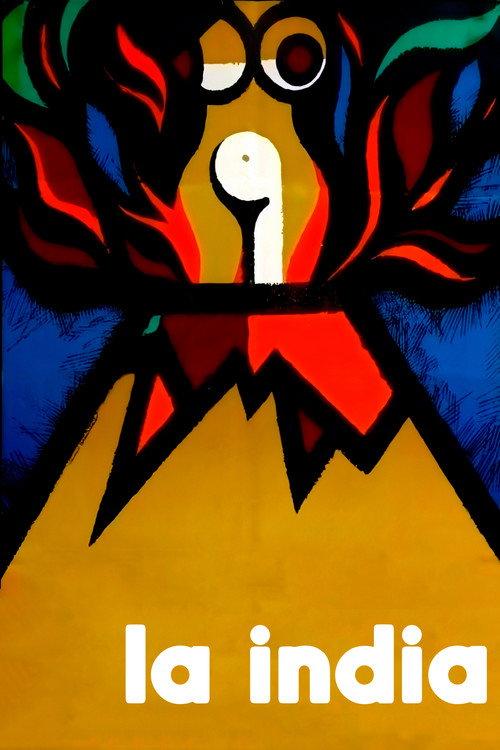 La India 1976 official movie poster