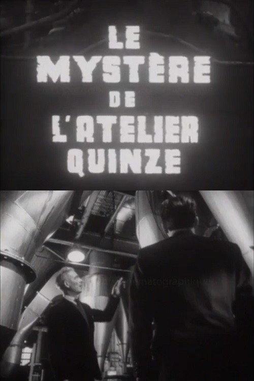 The Mystery of Workshop 15 1957 official movie poster