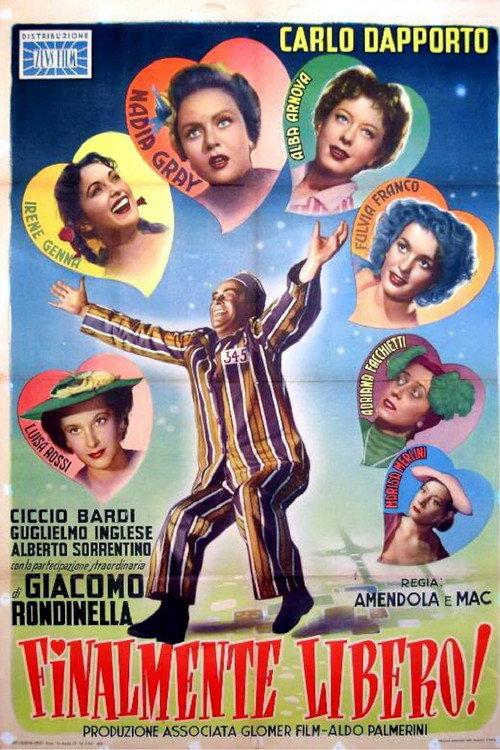 Finalmente libero 1953 official movie poster
