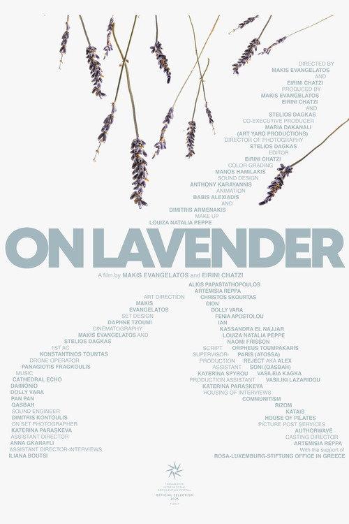 On Lavender 2025 official movie poster