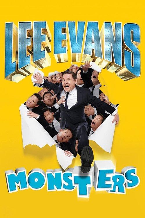 Lee Evans: Monsters 2014 official movie poster