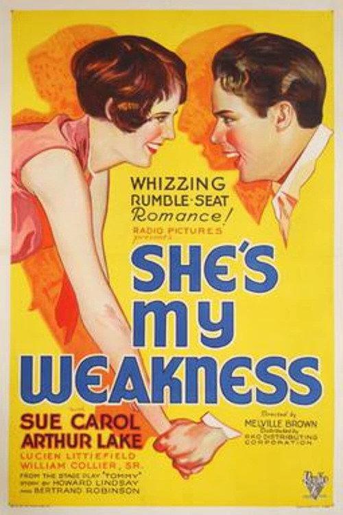 She's My Weakness 1930 official movie poster