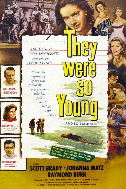 They Were So Young 1954 official movie poster