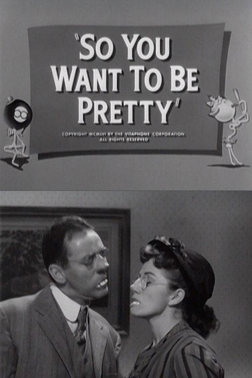 So You Want to Be Pretty 1956 official movie poster