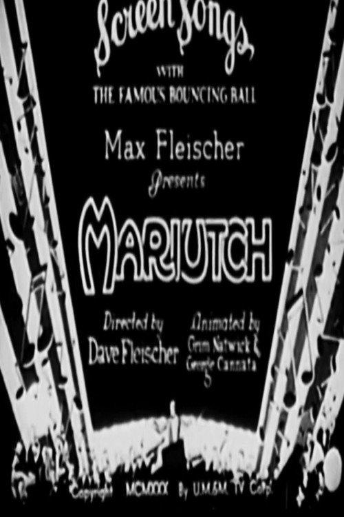 Mariutch 1930 official movie poster