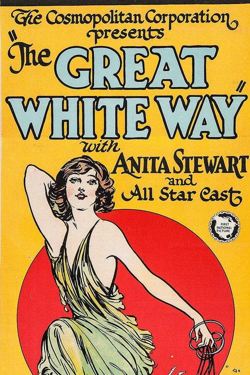The Great White Way 1924 official movie poster