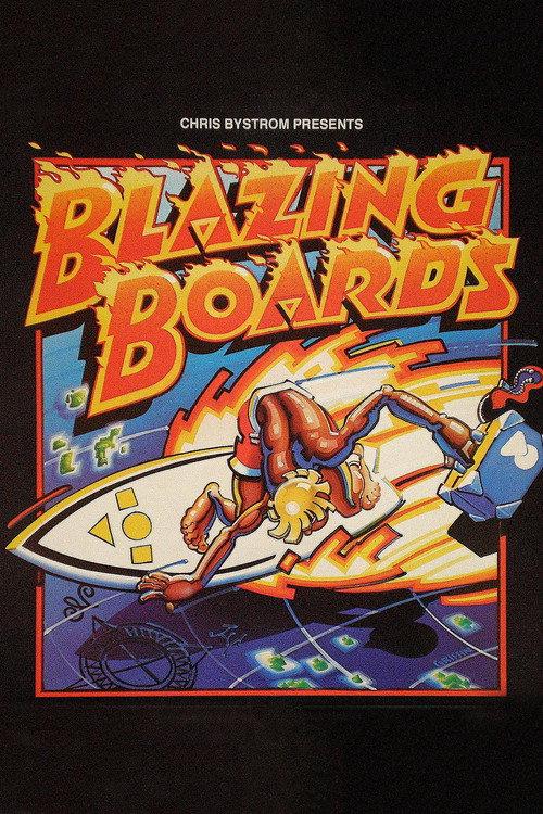 Blazing Boards 1985 official movie poster