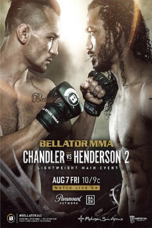 Bellator 243: Chandler vs. Henderson 2 2020 official movie poster