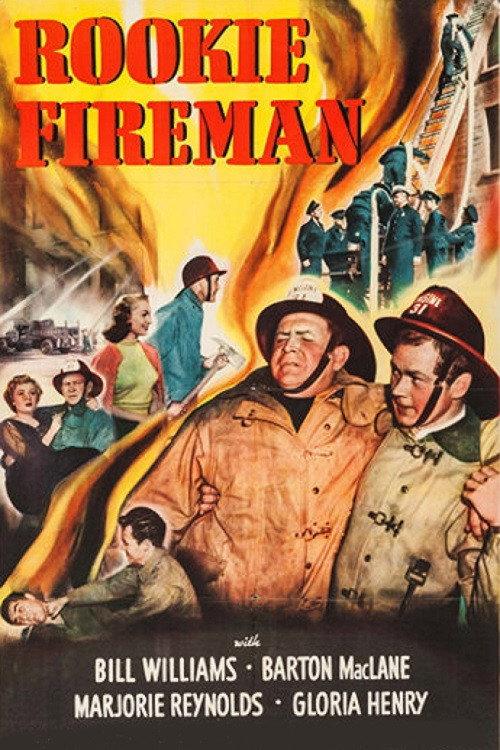 Rookie Fireman 1950 official movie poster