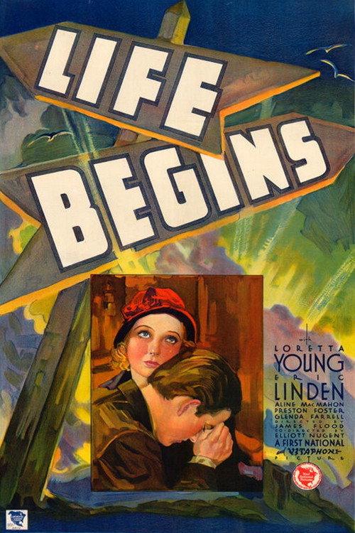 Life Begins 1932 official movie poster