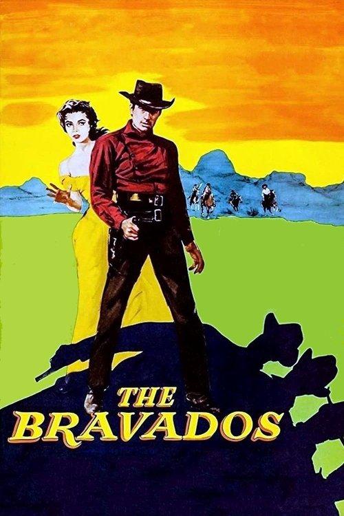 The Bravados 1958 official movie poster