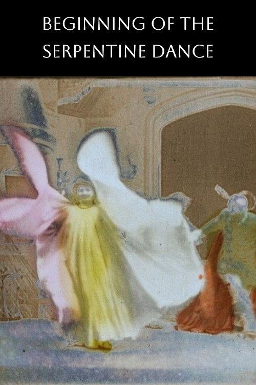 Beginning of the Serpentine Dance 1908 official movie poster
