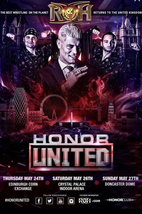 ROH Honor United: Doncaster 2018 official movie poster