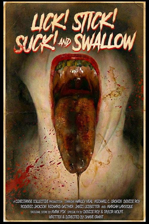 Lick! Stick! Suck! and Swallow official movie poster