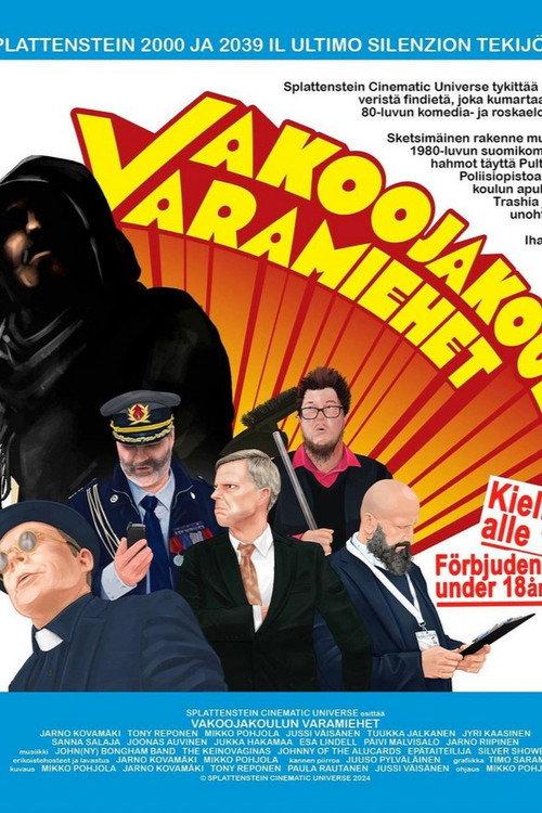 Vakoojakoulun varamiehet official movie poster