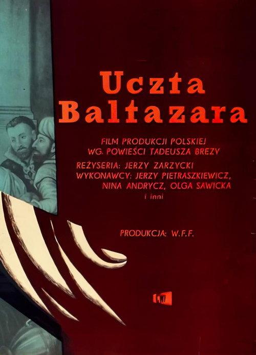 Uczta Baltazara 1954 official movie poster