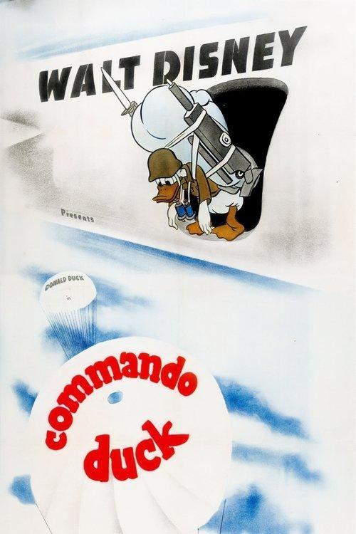 Commando Duck 1944 official movie poster