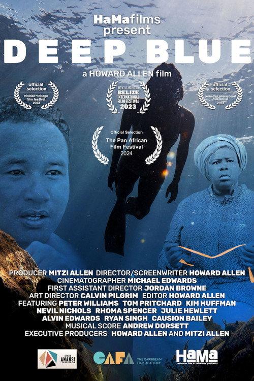 Deep Blue 2023 official movie poster