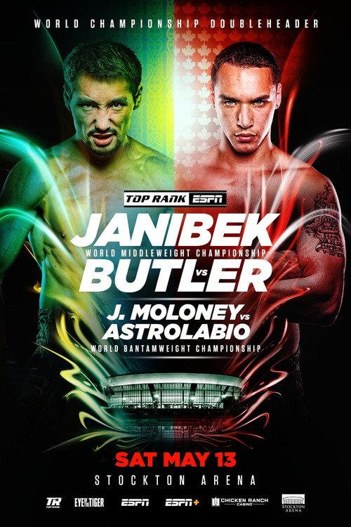 Janibek Alimkhanuly vs. Steven Butler 2023 official movie poster
