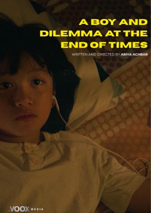 A Boy and Dilemma at The End of Times 2025 official movie poster
