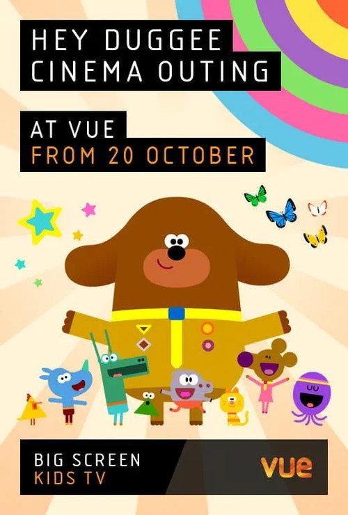 Hey Duggee's Cinema Outing 2023 official movie poster