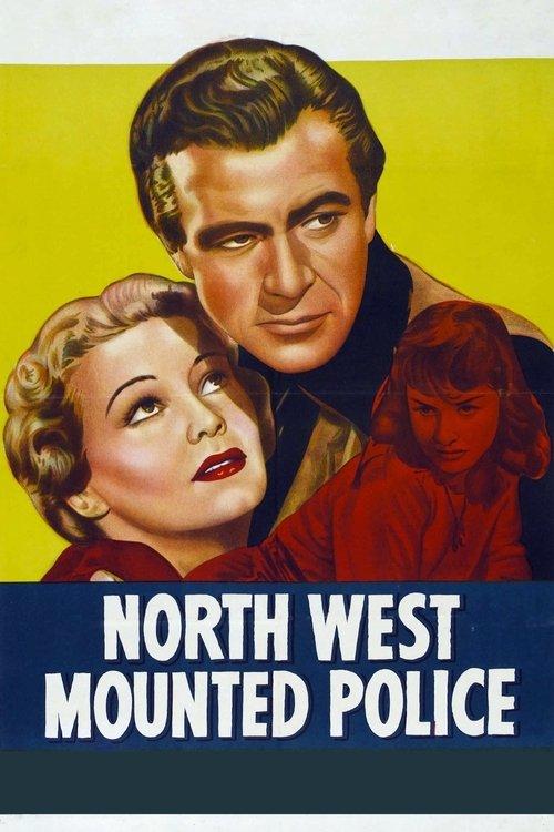 North West Mounted Police 1940 official movie poster
