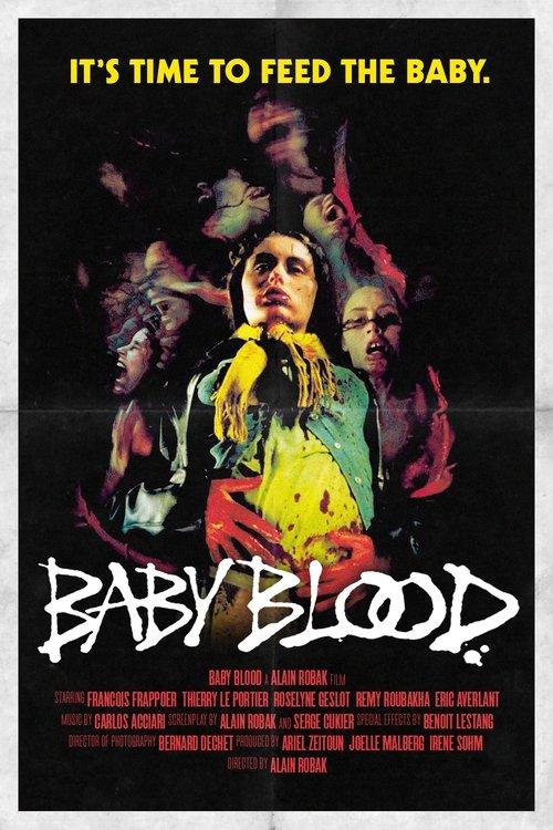 Baby Blood 1990 official movie poster