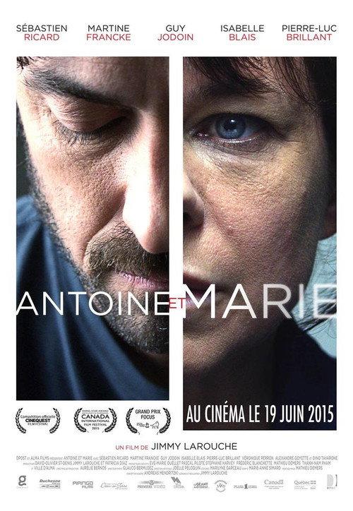 Antoine et Marie 2014 official movie poster