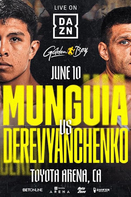 Jaime Munguia vs. Sergiy Derevyanchenko 2023 official movie poster