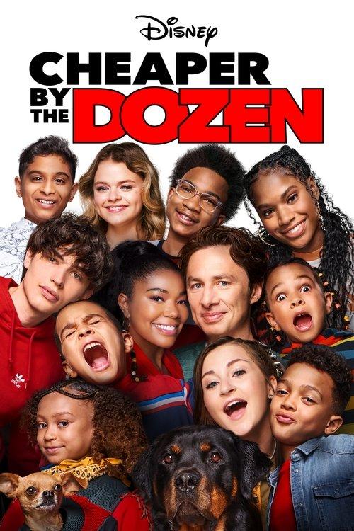 Cheaper by the Dozen 2022 official movie poster