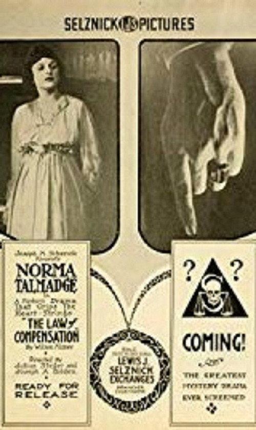The Law of Compensation 1917 official movie poster