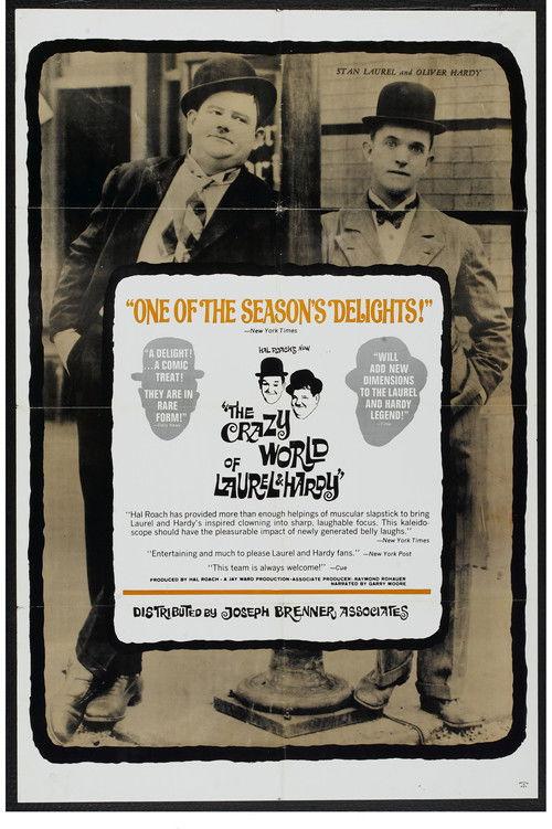 The Crazy World of Laurel and Hardy 1967 official movie poster